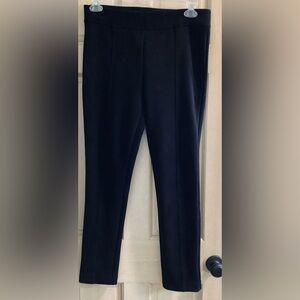 ANDREW MARC faux suede pull on pants M